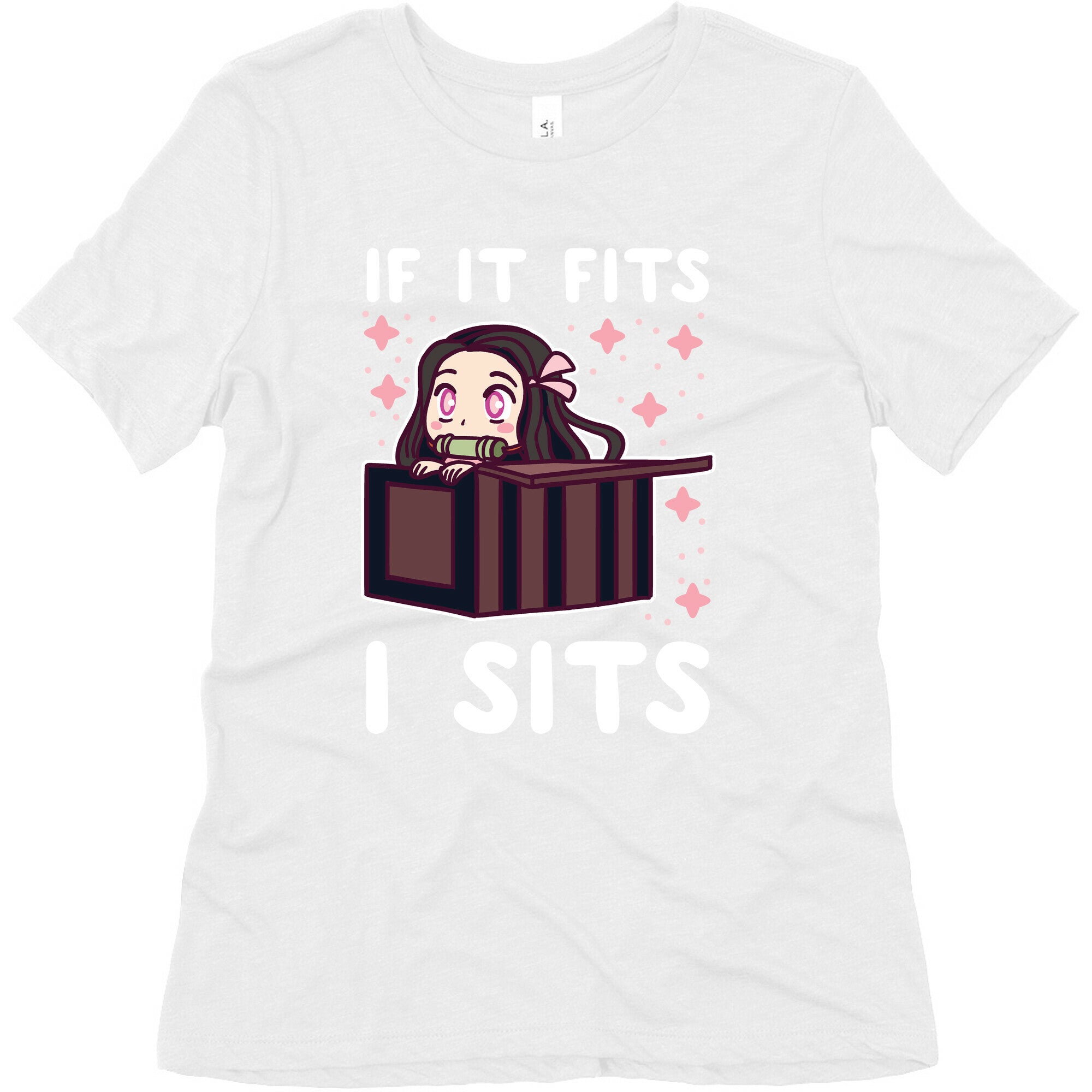 If It Fits, I Sits - Demon Slayer Women's Triblend Tee